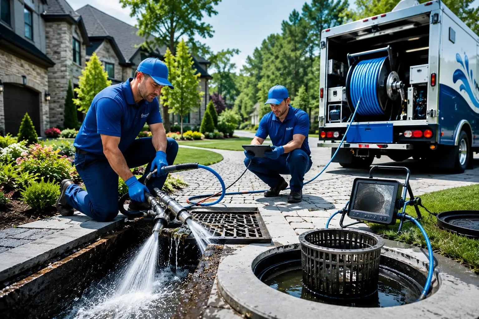 Local outdoor drain cleaning professionals in Bertrand, NE